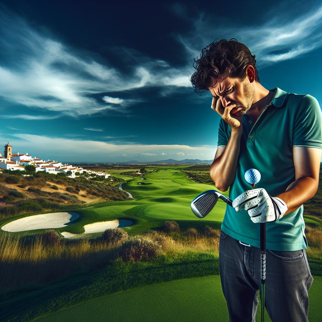 Aleksi Valavuori tuskailee Espanjan golfkentillä – “Ei mitään mahdollisuutta hyvään tulokseen!”