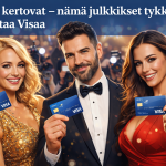 Huhut kertovat - nämä julkkikset tykkäävät vinguttaa Visaa